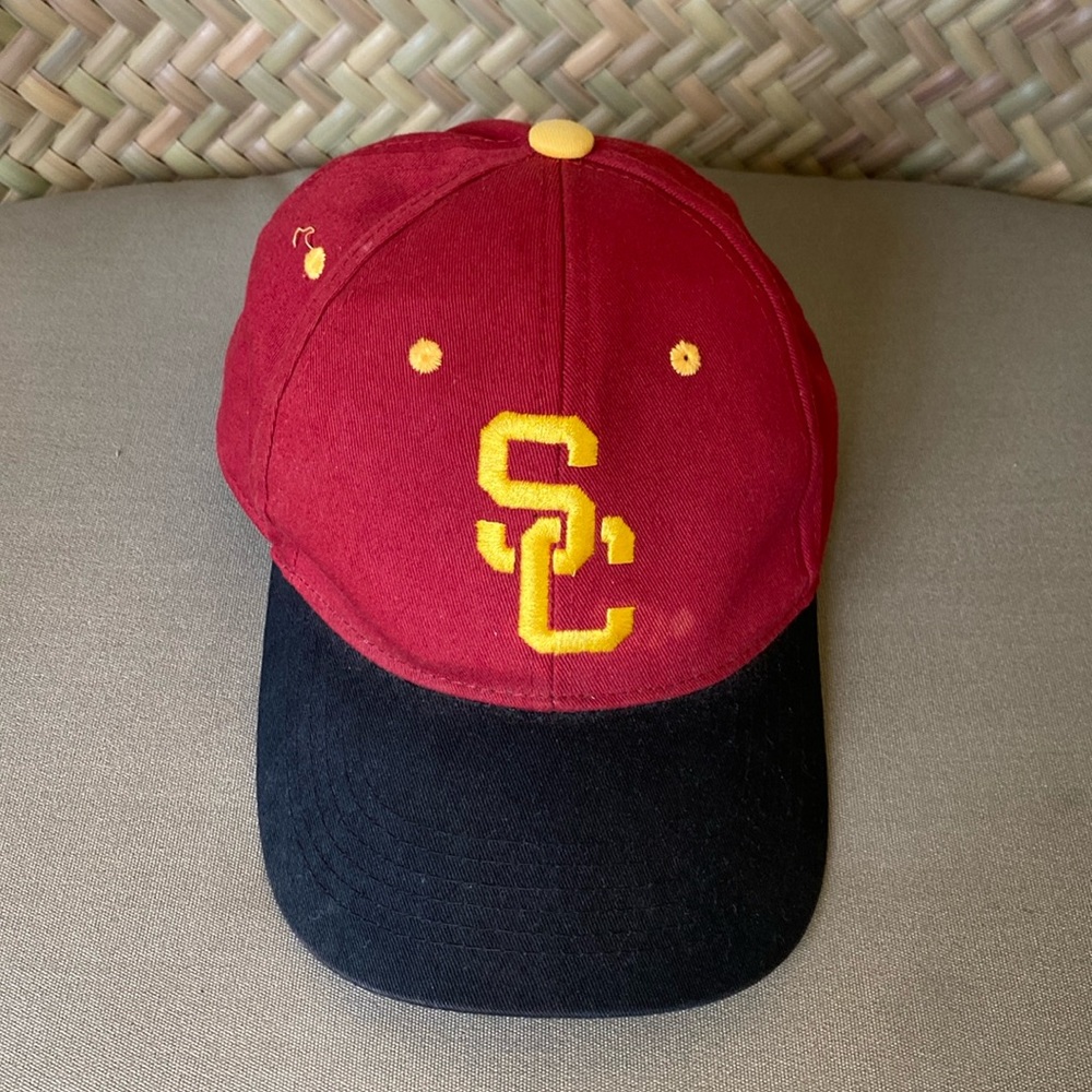 USC Trojans California Strong / Banc of California Baseball Cap Hat Adj.🧢❤️💛🎩👒